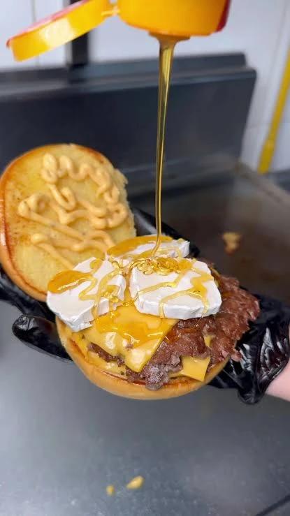 Smash Burger Chèvre Miel